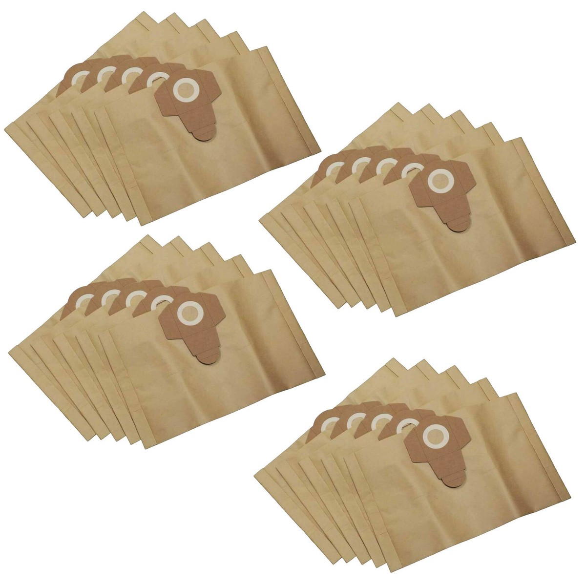 Cloth Dust Bags For Titan TTB350VAC, TTB784VAC, TTB351VAC Wet/Dry Vacuums - 5 Pack