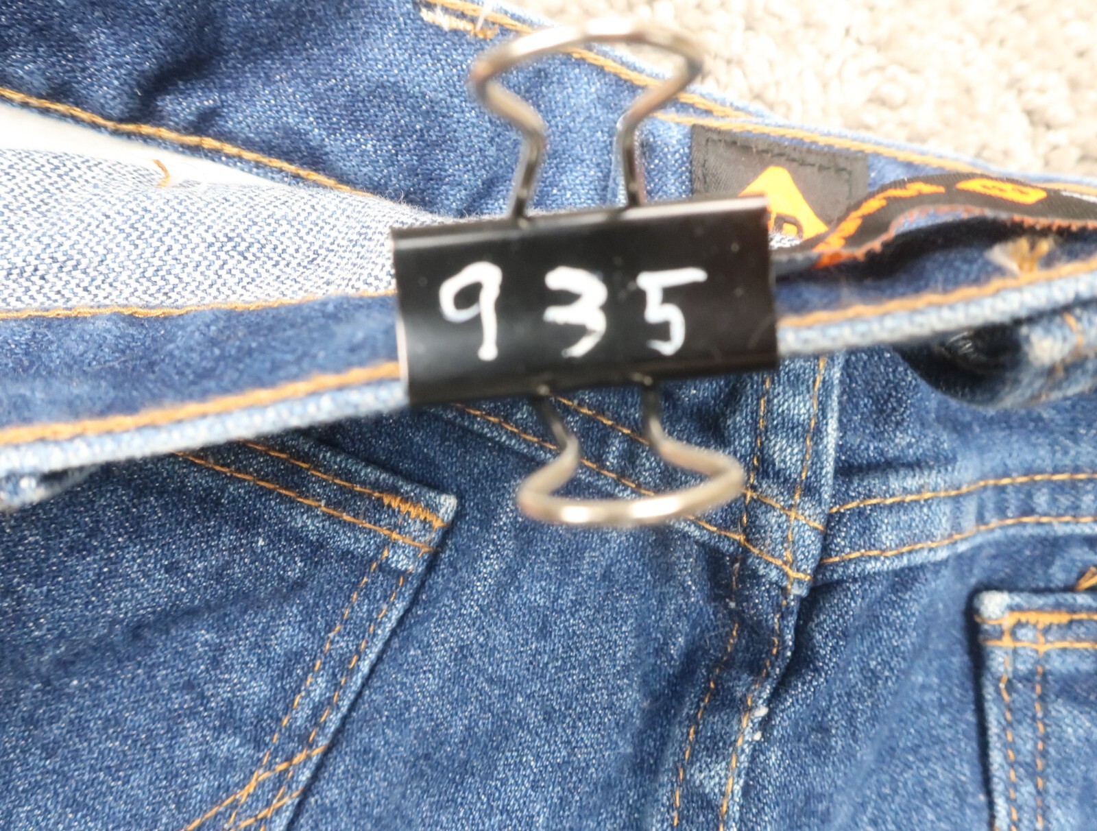 Wrangler FR Jeans Mens 36x32 Blue Flame Resistant Relaxed Workwear Denim FR31MWZ