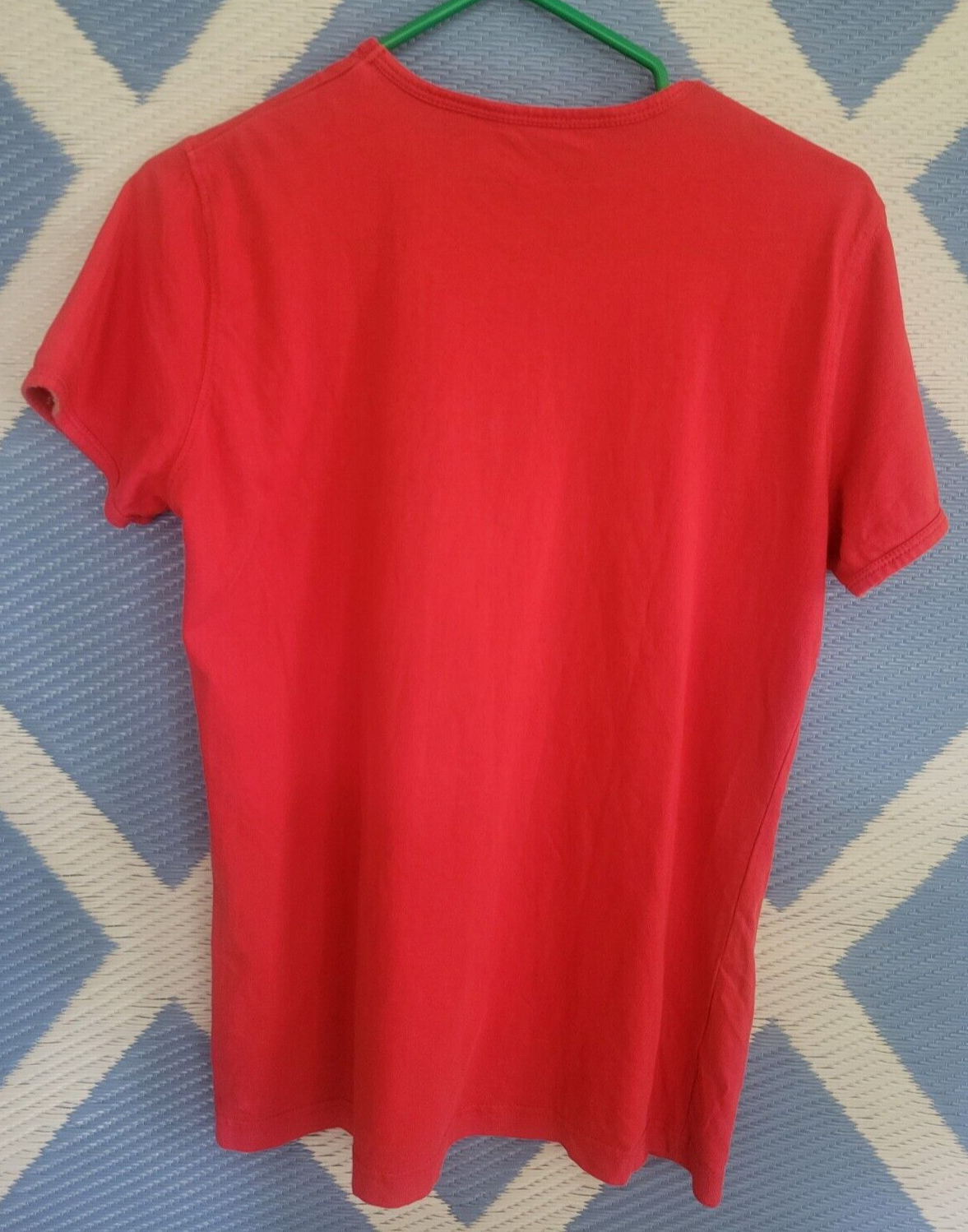 T shirt donna Salomon ' logo rosso' Y2K snowboard sci XL spedizione gratuita