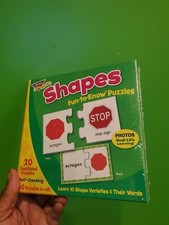 Trend , Inc. T-36008 Shapes Fun-to-Know Puzzles, 40