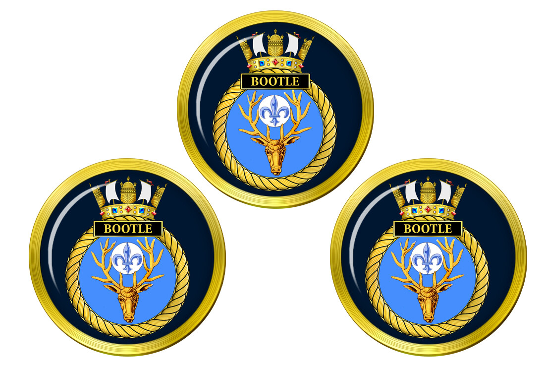 HMS Bootle, Royal Navy Golf Ball Markers