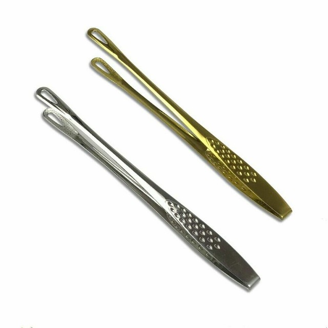 24 27cm Japanese Yakiniku BBQ Tongs Chef Plating TWEEZERS Stainless