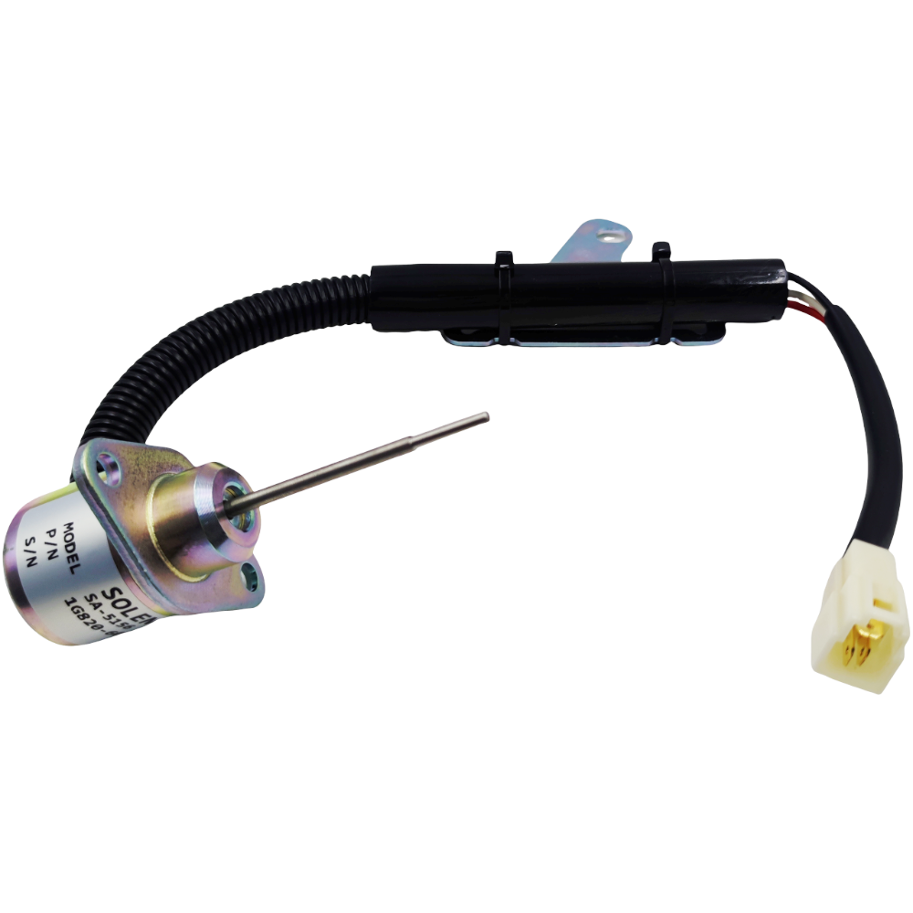 Kraftstoff-Magnetspule 12V Für Kubota-Bagger – Ersatz Für KX016, KX018, U15, U17, KX41