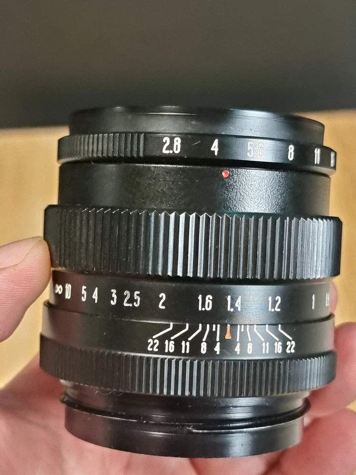 Soviet Lens VEGA - 12 B 2.8/90 copy Biometar Mount - Image 3 of 4