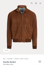 Polo Suede Jacket Medium