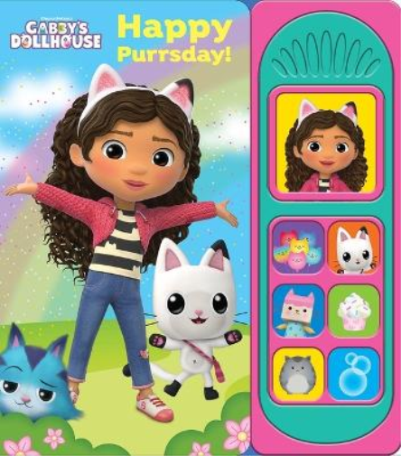 P I Kids Dreamworks Gabbys Dollhouse Happy Purrsday Sound Boo (Copertina rigida)