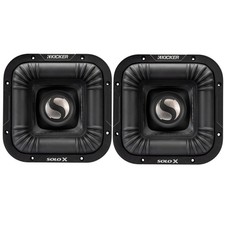 2 Kicker L7X82 8" SoloX Series Dual 2-ohm Subwoofer