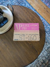 TDK XP Super Pro ST-160 Blank VHS Tapes: Hi-Fi, Made In Japan - Lot of 10 New