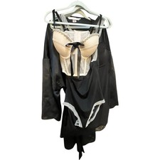 Vintage Bundle Of 4 - VICTORIA SECRET Lingerie corset, robe, bodysuit,babydoll 