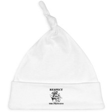 'Respect The Princess Cat' Baby Beanie Hat (BH00039597)