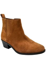 Vionic Women's Water-Repellent Suede Ankle Boots Roseland Toffee