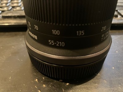 Canon RF-S 55-210mm f/5-7.1 IS STM Telephoto Zoom Lens for Canon