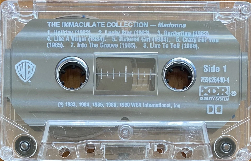 Madonna The Immaculate Collection Australian Cassette - Image 3 of 4