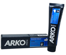 Arko Men Cool Shaving Cream 65 g , Cooling Formula for Smooth Wet Shave