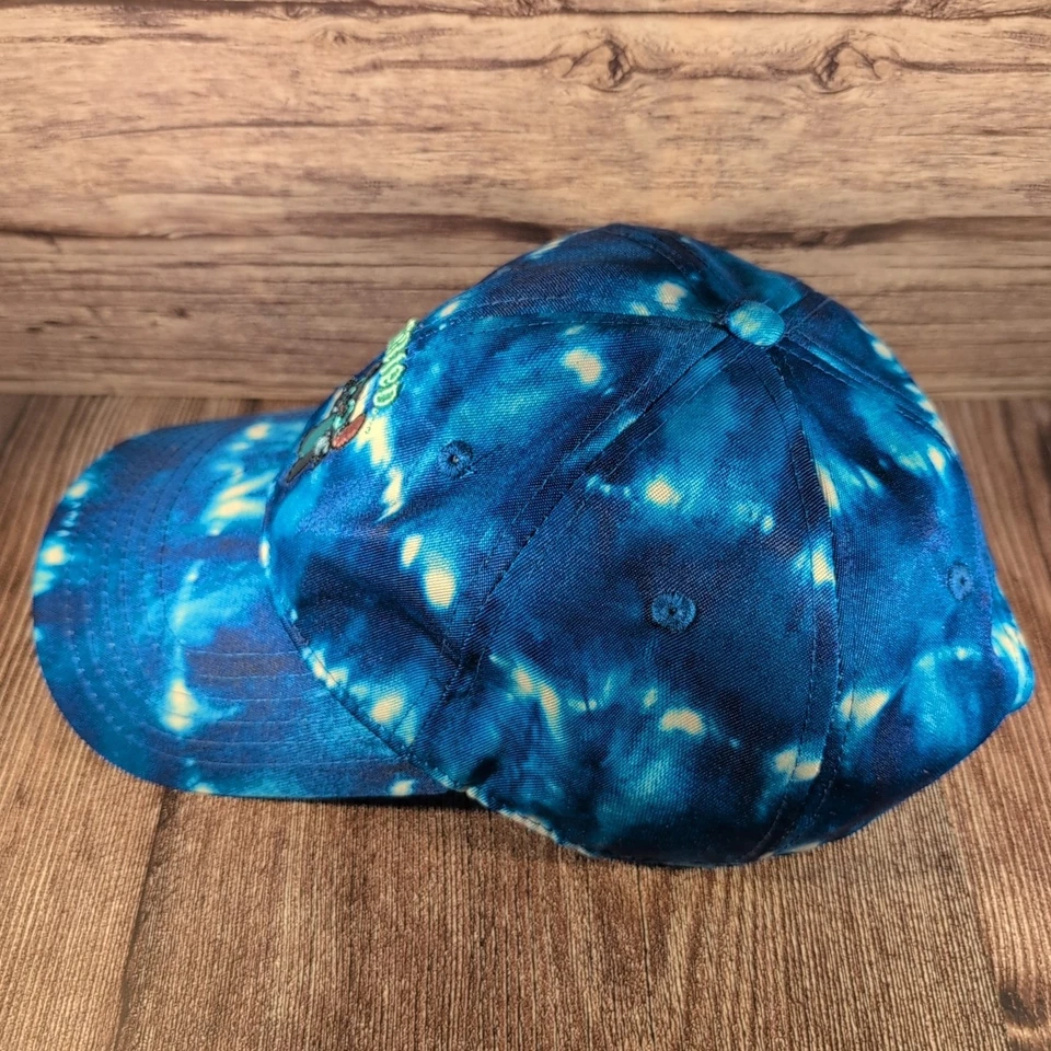 Sombrero Lilo & Stitch Azul Tie Dye "I Tried" Correa Bordada Ajustable Béisbol Foto 3 de 4