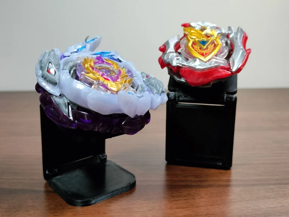 Beyblade x/Burst Stand Adjustable Display Holder Black Gift Simple Hingeable  - Image 2 of 4