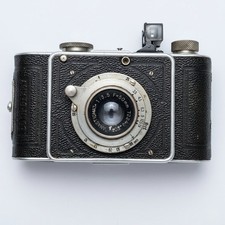 Vintage Foth Derby Folding Camera With Original Leather Case & Strap – Working