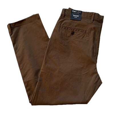 Tommy Hilfiger Men's THFlex Slim Pants - Brown
