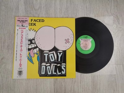 Toy Dolls - LP - Bare Faced Cheek - OBI - 1987 - 1st Press Japan NM