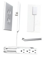 Ultra-Thin Child Proofing Electrical Outlet Cover with 3 8 ft, Universal