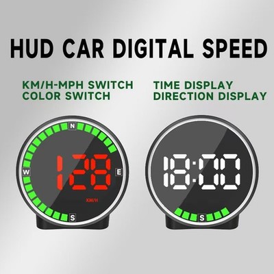 Fahrzeuggeschwindigkeit HUD Display mit 7 Farb LED für Kilometer- und Kilometer