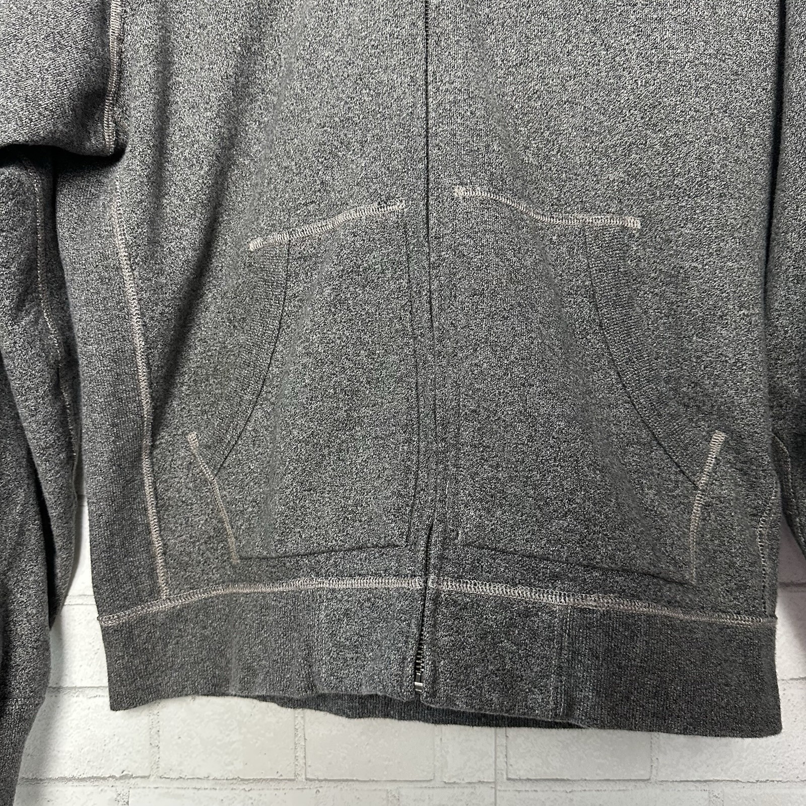 RRL Ralph Lauren Double Solid RL Full Zip Hoodie … - image 3