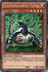 Electromagnetic Turtle YGLD-ENA00 Secret Rare - King of Games: Yugi's Legendary Decks