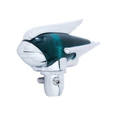 Vintage Classic Custom Car Truck Fender Guide Style Green Antenna Topper Hot Rod