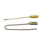 Vintage Victorian 6.5in-26in Two Tone Pocket Watch Fob Chain Lot of 5  #M1430-4 — photo 4