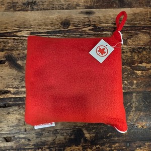 Air Canada Red Travel Comfort Kit (Partial Set) Blanket & Earplugs