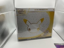 Pokemon TCG 30th Celebration Elite Trainer Box ETB Sealed + Dinavio Case