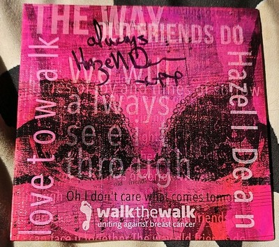 Hazell Dean Autographed The Way Old Friends Do CD Single Hazell Dean Limited