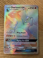 CHARIZARD GX SECRET RAINBOW RARE 150/147 SM03 BURNING SHADOWS