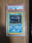 Pokémon TCG Shining Gyarados Card Secret Rare Double Holo Error PSA 3