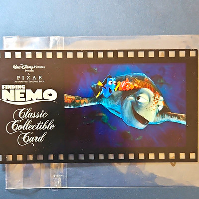 RARE03' Disney Finding Nemo Classic Collectiblecard  #137 DAD & Dory &Crush 1of1