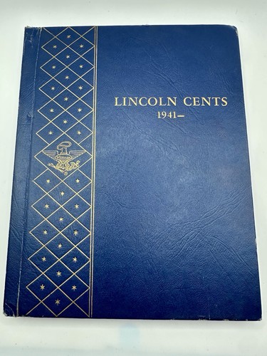 Lincoln Wheat & Memorial Cent Collection 1941-1965+ Partial Set - Whitman Album