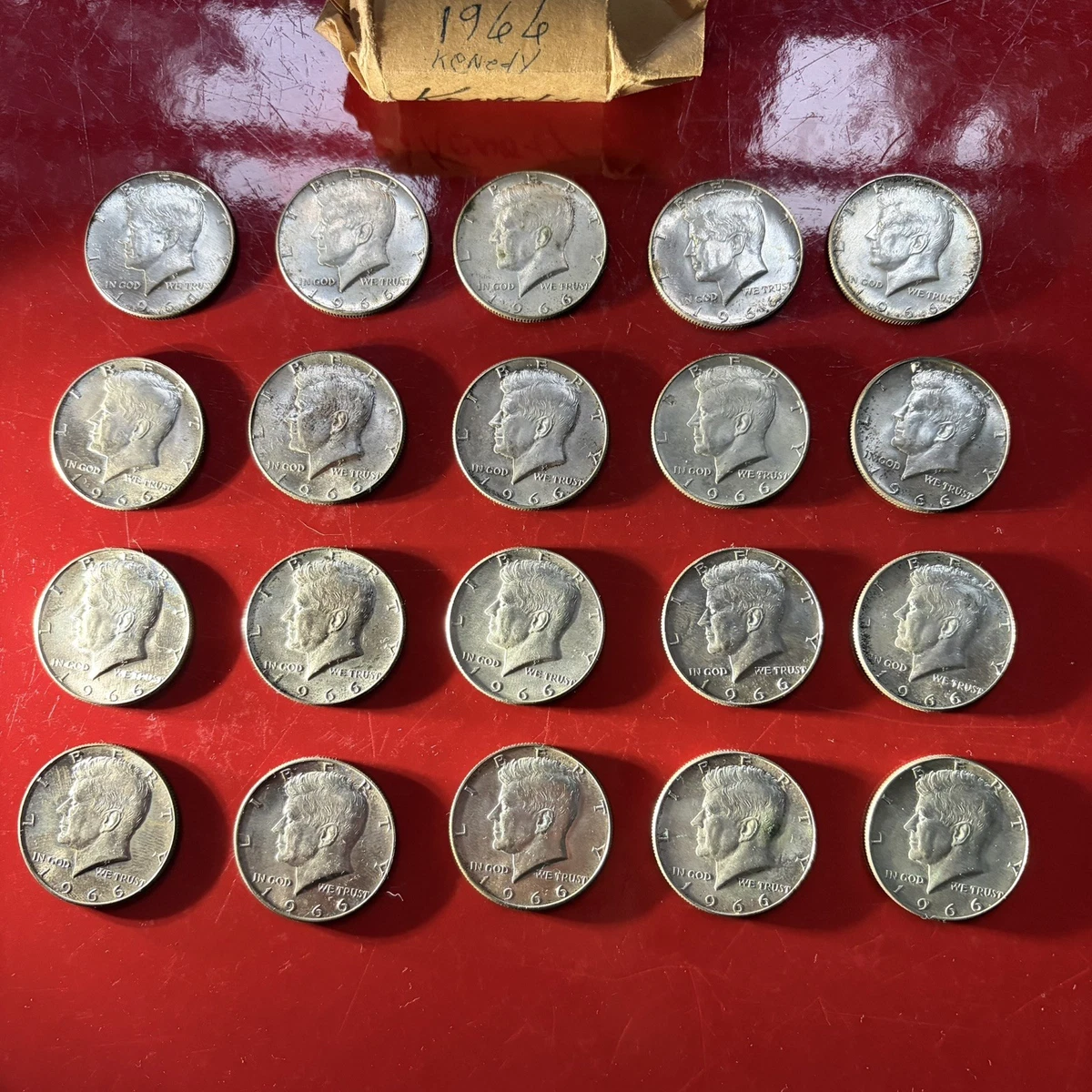 Kennedy US Half Dollars 1966 for sale | eBay