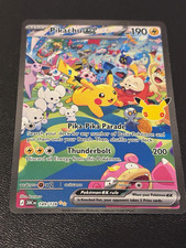 Pokémon Pikachu ex 238/191 Sv08: Surging Sparks Specjalna ilustracja Rzadka Holo