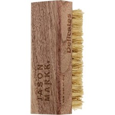 Delicates Shoe Cleaning Brush, Soft Bristles Walnut Wood, Sneaker Care, Extra