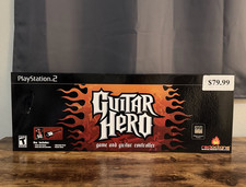 RedOctane Guitar Hero PS2 Wired Guitar Controller Bundle NO GAME