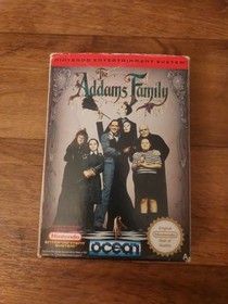  The Addams Family - complete - Nintendo NES - cleaned & tested