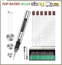 Engraving Pen with 34Bits Portable Engraving Pen Electric Cordless Tool
