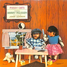 Harry Nilsson Pussy Cats LP RCA CPL1-0570 1974 John Lennon Vinyl EX