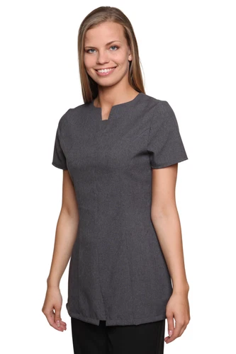 Suman Beauty Tunic Hairdressing SPA Nail Salon Therapist Massage Top Uniform