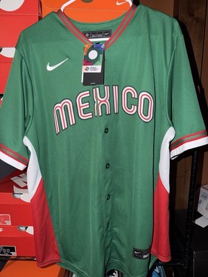 Randy Arozarena Mexico Baseball Nike 2026 WBC Road Stadium Jersey SZ Large NEW 