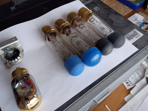LOT OF FOUR PROJECTOR BULBS ALL TESTED WORK FINE