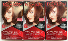 Revlon Colorsilk Beautiful Color, Permanent, 42 Medium Auburn, 3 Pack