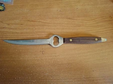 Vintage Gift Bottle Opener Utility Kitchen Knife Japan Fairchild Air Force Base