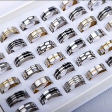 60 Ringe Restposten Sonderposten Aktionsware Flohmarkt Weiterverkauf