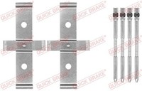 ZubehÖRsatz Scheibenbremsbelag Vorne Quick Brake 109 1694 FÜR Alfa Romeo